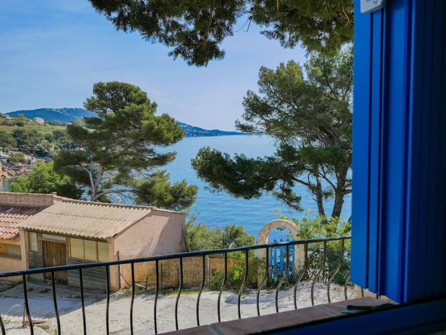 Maisonnette Avec Vue Sur La Mer Exceptionnelle Carqueiranne Dış mekan fotoğraf