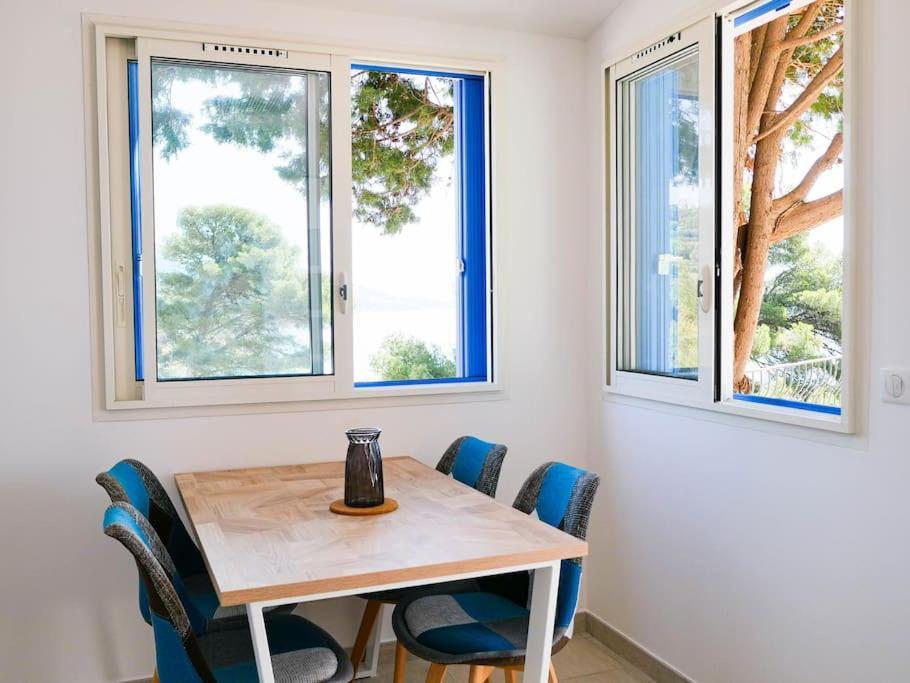 Maisonnette Avec Vue Sur La Mer Exceptionnelle Carqueiranne Dış mekan fotoğraf