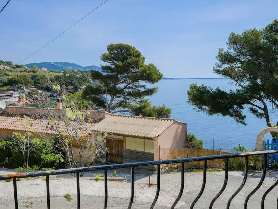 Maisonnette Avec Vue Sur La Mer Exceptionnelle Carqueiranne Dış mekan fotoğraf